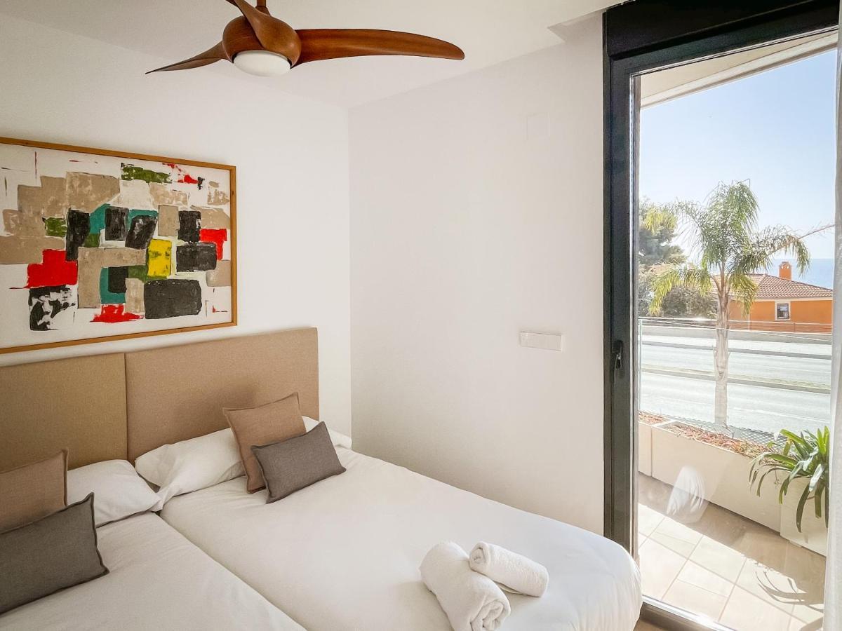 Modern Sea Front Sea Waves Daire Alicante Dış mekan fotoğraf